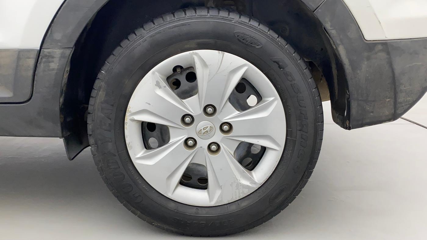 2017 Hyundai Creta E PLUS 1.6 PETROL, Petrol, Manual, 1,12,919 km, Left Rear Wheel