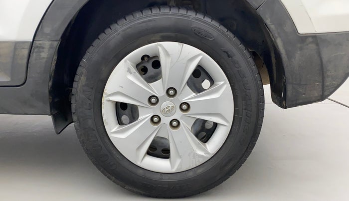 2017 Hyundai Creta E PLUS 1.6 PETROL, Petrol, Manual, 1,12,919 km, Left Rear Wheel