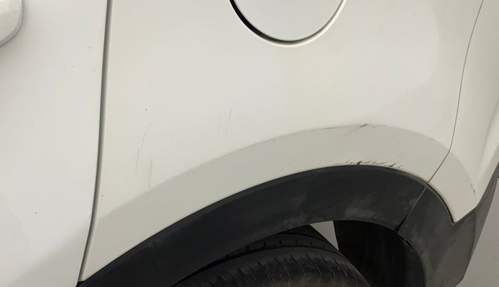 2017 Hyundai Creta E PLUS 1.6 PETROL, Petrol, Manual, 1,12,919 km, Left quarter panel - Minor scratches