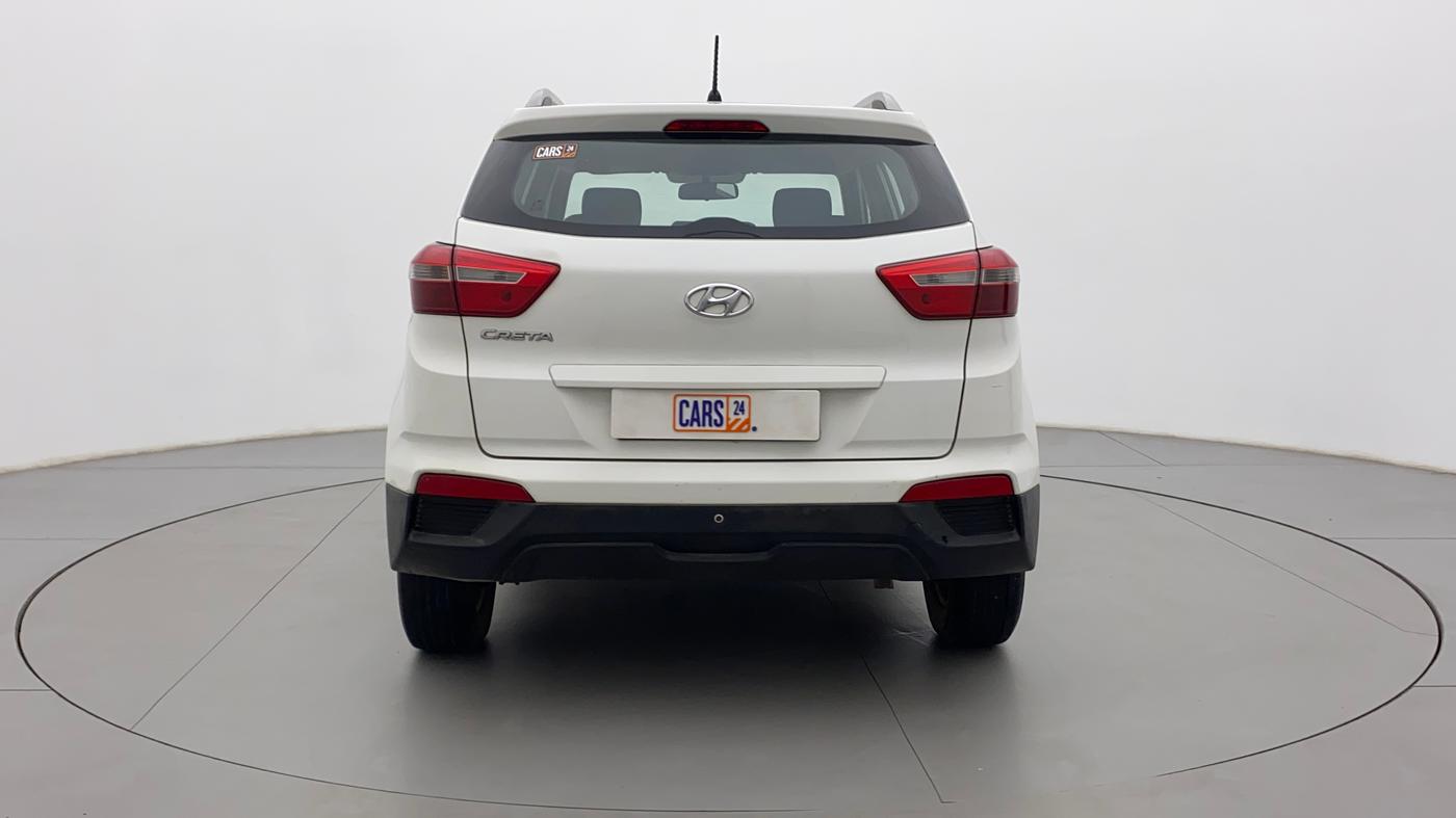 2017 Hyundai Creta E PLUS 1.6 PETROL, Petrol, Manual, 1,12,919 km, Back/Rear
