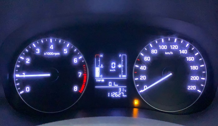 2017 Hyundai Creta E PLUS 1.6 PETROL, Petrol, Manual, 1,12,919 km, Odometer Image