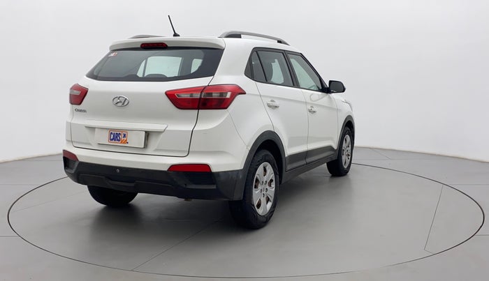 2017 Hyundai Creta E PLUS 1.6 PETROL, Petrol, Manual, 1,12,919 km, Right Back Diagonal
