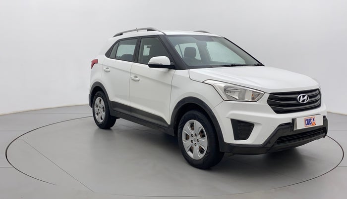 2017 Hyundai Creta E PLUS 1.6 PETROL, Petrol, Manual, 1,12,919 km, Right Front Diagonal