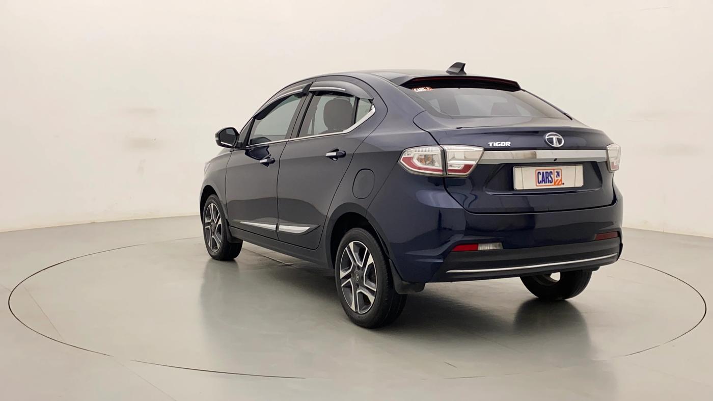 2021 Tata TIGOR XZA PLUS PETROL, Petrol, Automatic, 36,586 km, Left Back Diagonal