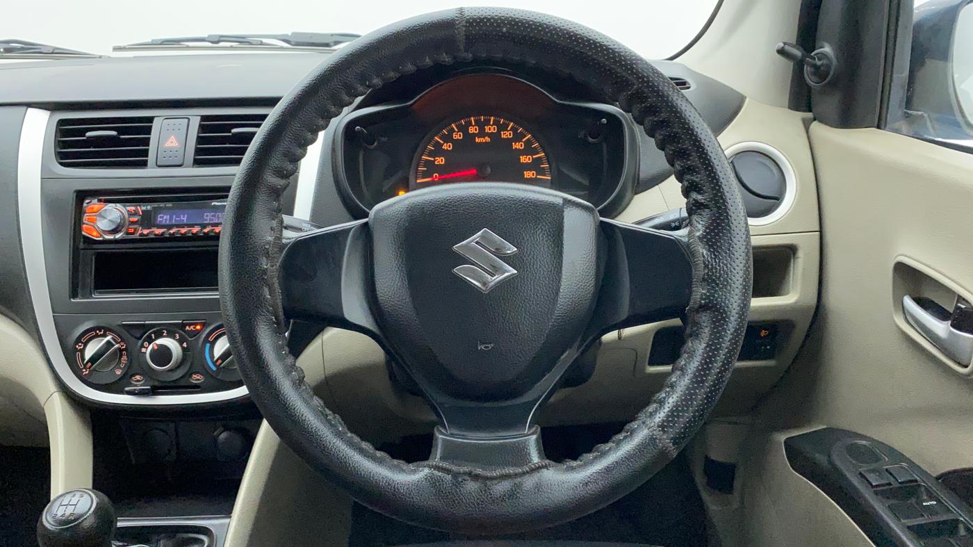 2015 Maruti Celerio VXI, Petrol, Manual, 73,719 km, Steering Wheel Close Up
