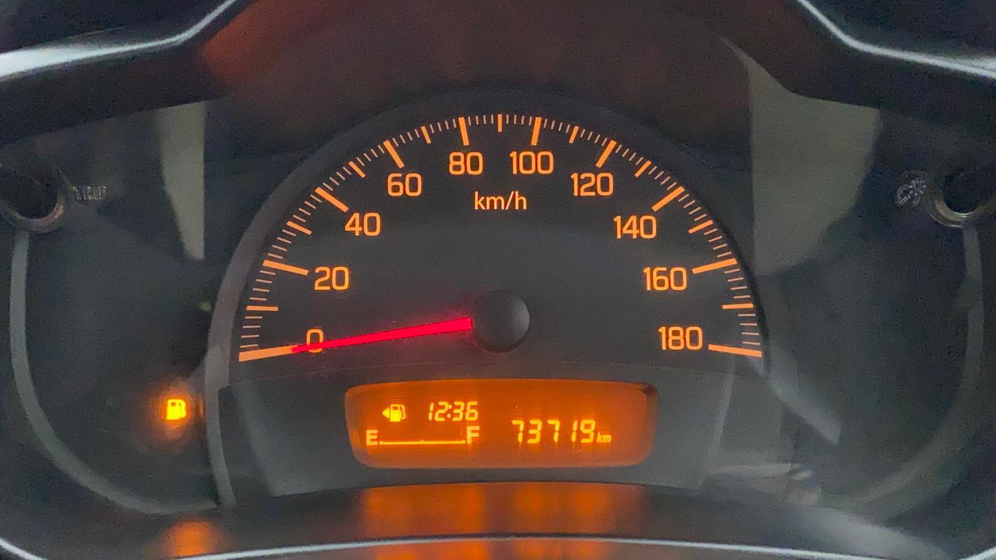 2015 Maruti Celerio VXI, Petrol, Manual, 73,719 km, Odometer Image