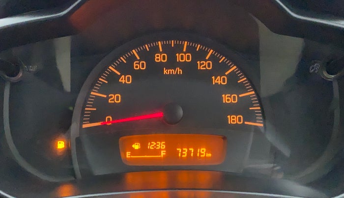 2015 Maruti Celerio VXI, Petrol, Manual, 73,719 km, Odometer Image