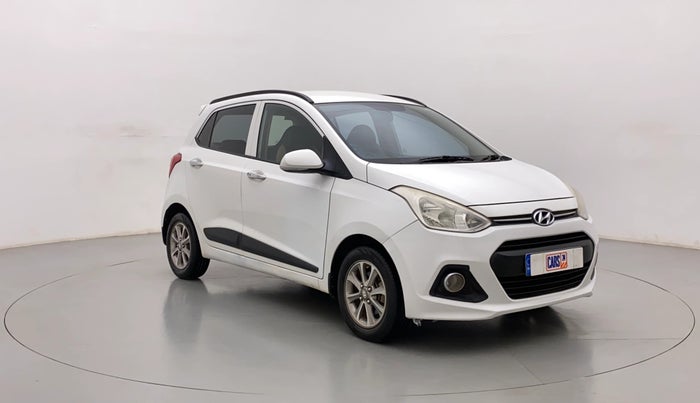 2015 Hyundai Grand i10 ASTA (O) 1.2 KAPPA VTVT, Petrol, Manual, 85,961 km, Right Front Diagonal