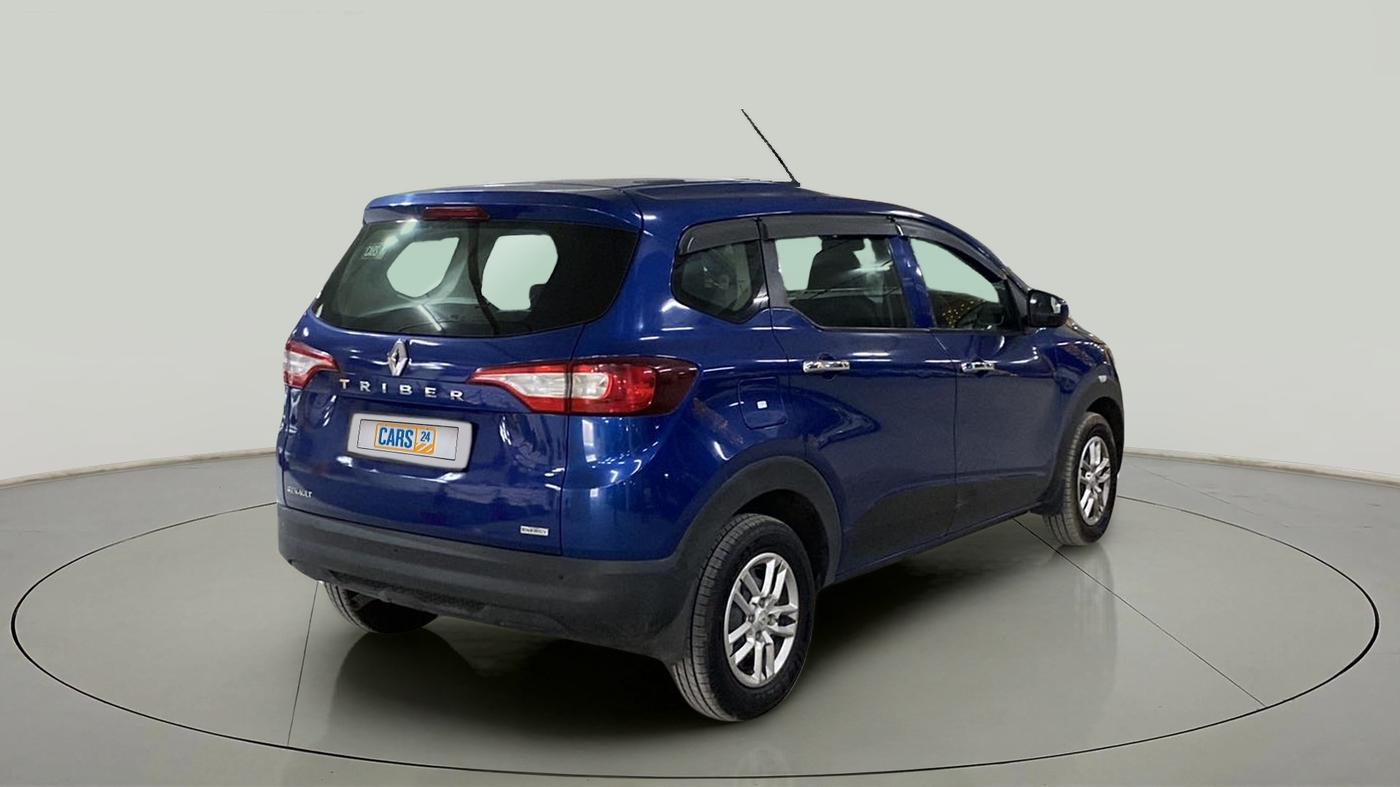 2021 Renault TRIBER RXL MT, Petrol, Manual, 77,580 km, Right Back Diagonal