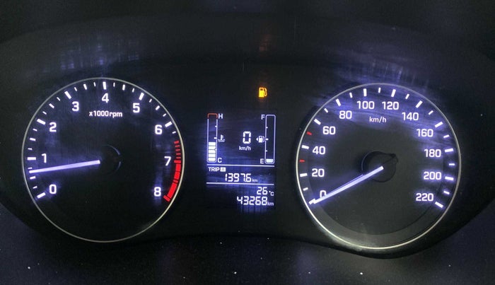 2017 Hyundai Elite i20 SPORTZ 1.2, Petrol, Manual, 43,264 km, Odometer Image