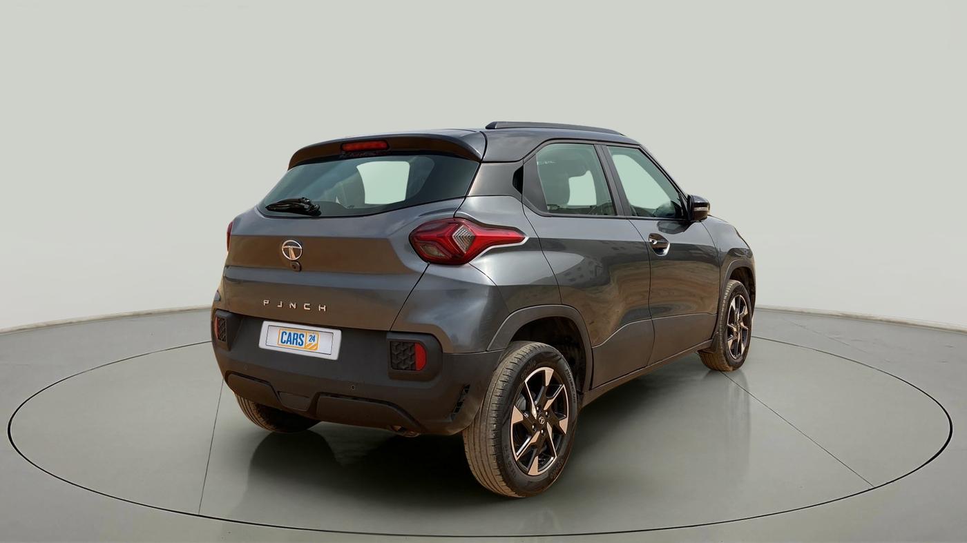 2022 Tata PUNCH CREATIVE  AMT, Petrol, Automatic, 34,370 km, Right Back Diagonal
