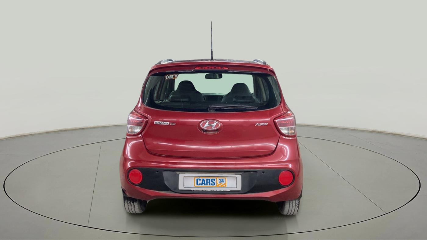 2018 Hyundai Grand i10 ASTA 1.2 KAPPA VTVT, Petrol, Manual, 63,838 km, Back/Rear