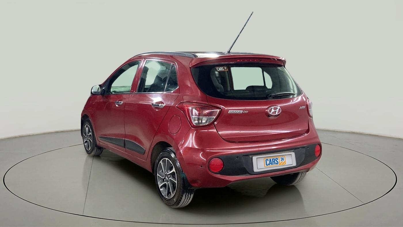 2018 Hyundai Grand i10 ASTA 1.2 KAPPA VTVT, Petrol, Manual, 63,838 km, Left Back Diagonal