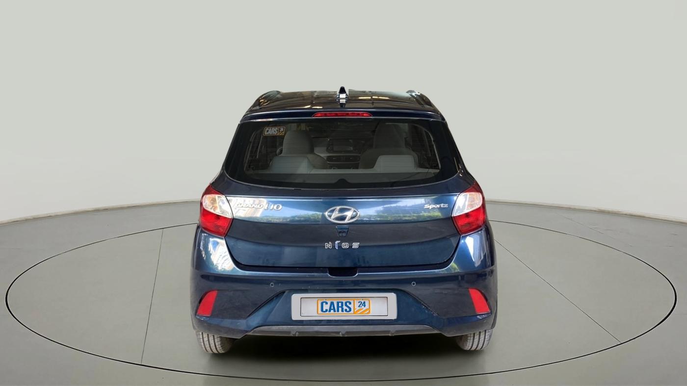 2019 Hyundai GRAND I10 NIOS SPORTZ AMT 1.2 KAPPA VTVT, Petrol, Automatic, 6,406 km, Back/Rear