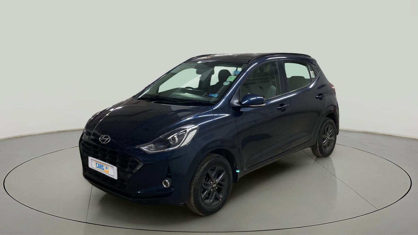 2019 Hyundai GRAND I10 NIOS SPORTZ AMT 1.2 KAPPA VTVT, Petrol, Automatic, 6,406 km, Left Front Diagonal