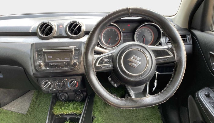 2018 Maruti Swift VXI, Petrol, Manual, 66,722 km, Steering Wheel Close Up