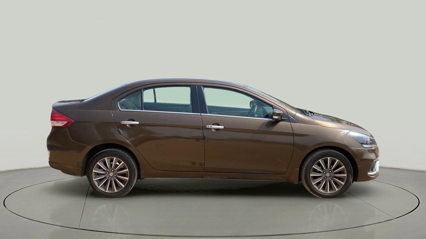 2019 Maruti Ciaz ALPHA  AT 1.5 SHVS PETROL, Petrol, Automatic, 22,258 km, Right Side View