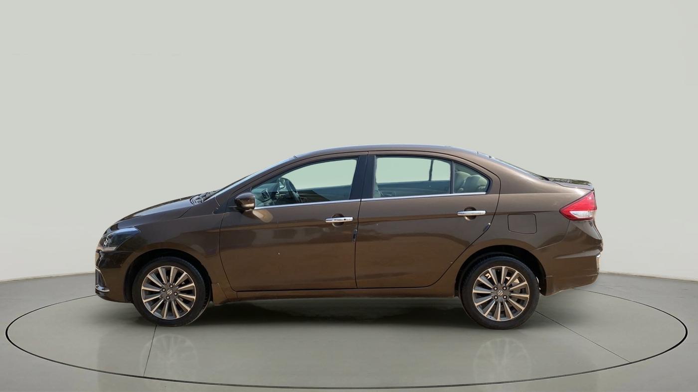2019 Maruti Ciaz ALPHA  AT 1.5 SHVS PETROL, Petrol, Automatic, 22,258 km, Left Side