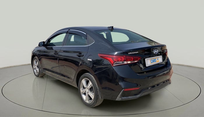 2018 Hyundai Verna 1.6 CRDI SX + AT, Diesel, Automatic, 91,655 km, Left Back Diagonal