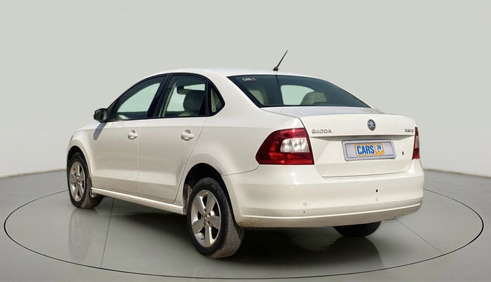 2016 Skoda Rapid 1.5 TDI CR STYLE PLUS AT, Diesel, Automatic, 85,378 km, Left Back Diagonal
