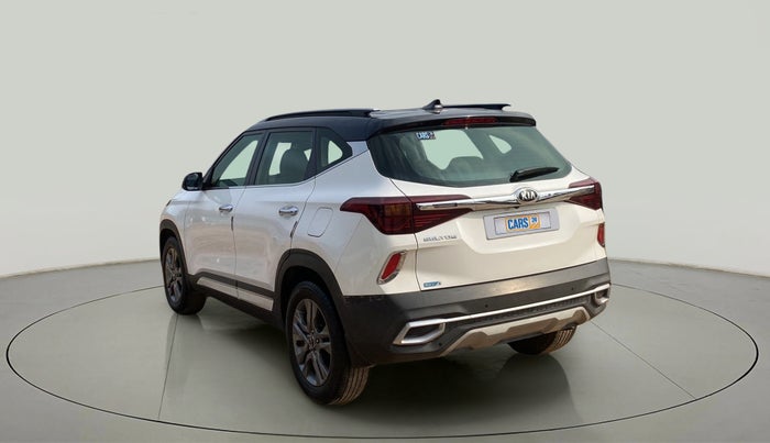 2020 KIA SELTOS HTX 1.5 PETROL DUAL TONE, Petrol, Manual, 18,556 km, Left Back Diagonal