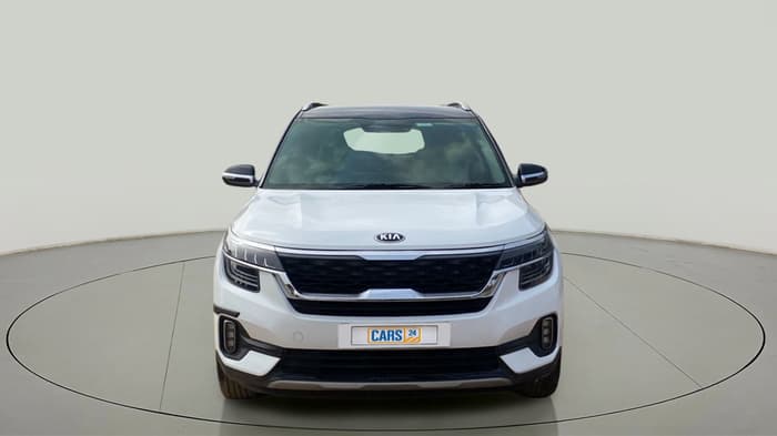 2020 KIA SELTOS HTX 1.5 PETROL DUAL TONE, Petrol, Manual, 18,556 km, Front