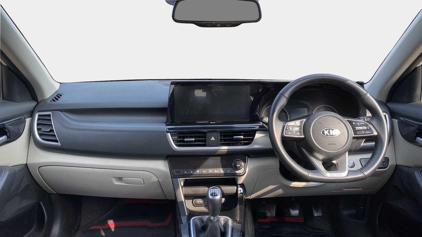2020 KIA SELTOS HTX 1.5 PETROL DUAL TONE, Petrol, Manual, 18,556 km, Dashboard
