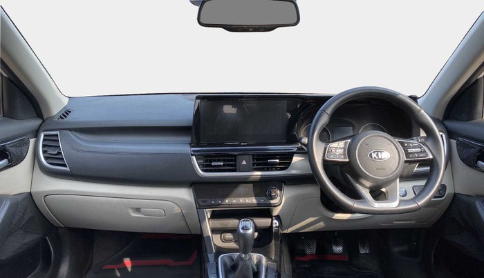 2020 KIA SELTOS HTX 1.5 PETROL DUAL TONE, Petrol, Manual, 18,556 km, Dashboard
