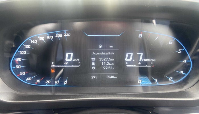 2021 Hyundai NEW I20 SPORTZ 1.2 MT, Petrol, Manual, 3,539 km, Odometer Image