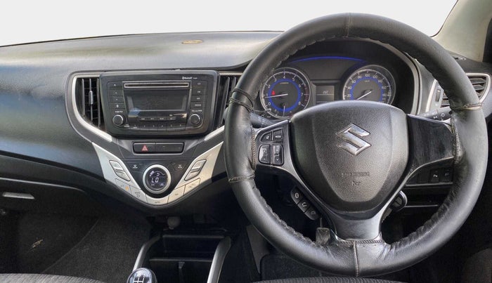 2017 Maruti Baleno DELTA PETROL 1.2, Petrol, Manual, 44,221 km, Steering Wheel Close Up