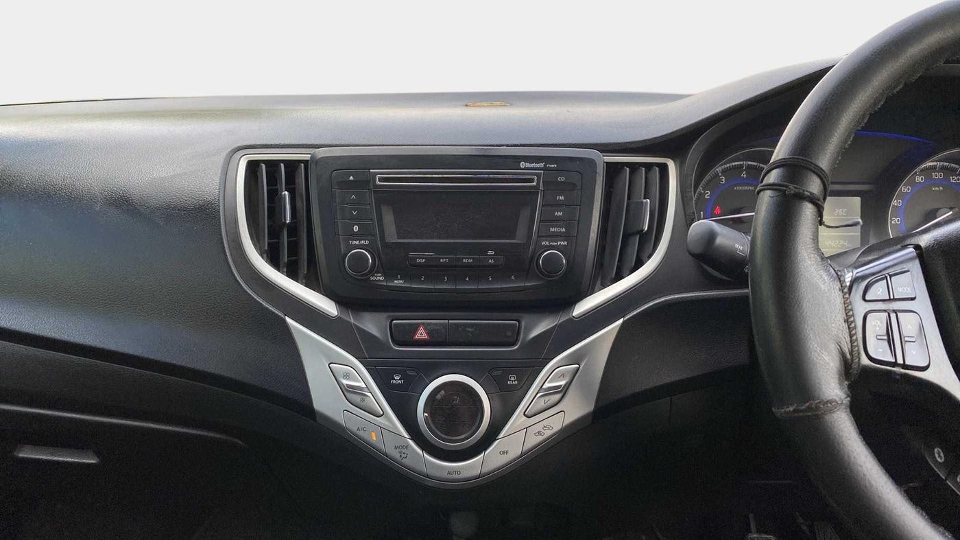 2017 Maruti Baleno DELTA PETROL 1.2, Petrol, Manual, 44,221 km, Air Conditioner