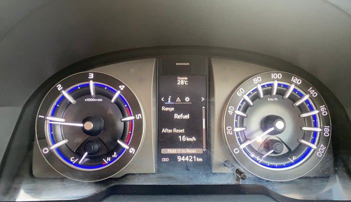 2018 Toyota Innova Crysta 2.4 VX 8 STR, Diesel, Manual, 94,411 km, Odometer Image