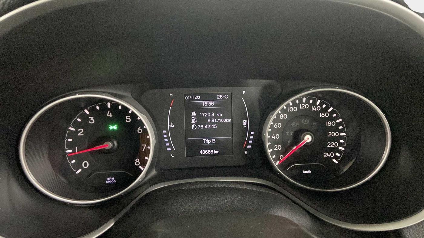 2019 Jeep Compass SPORT PLUS 1.4 PETROL, Petrol, Manual, 43,666 km, Odometer Image