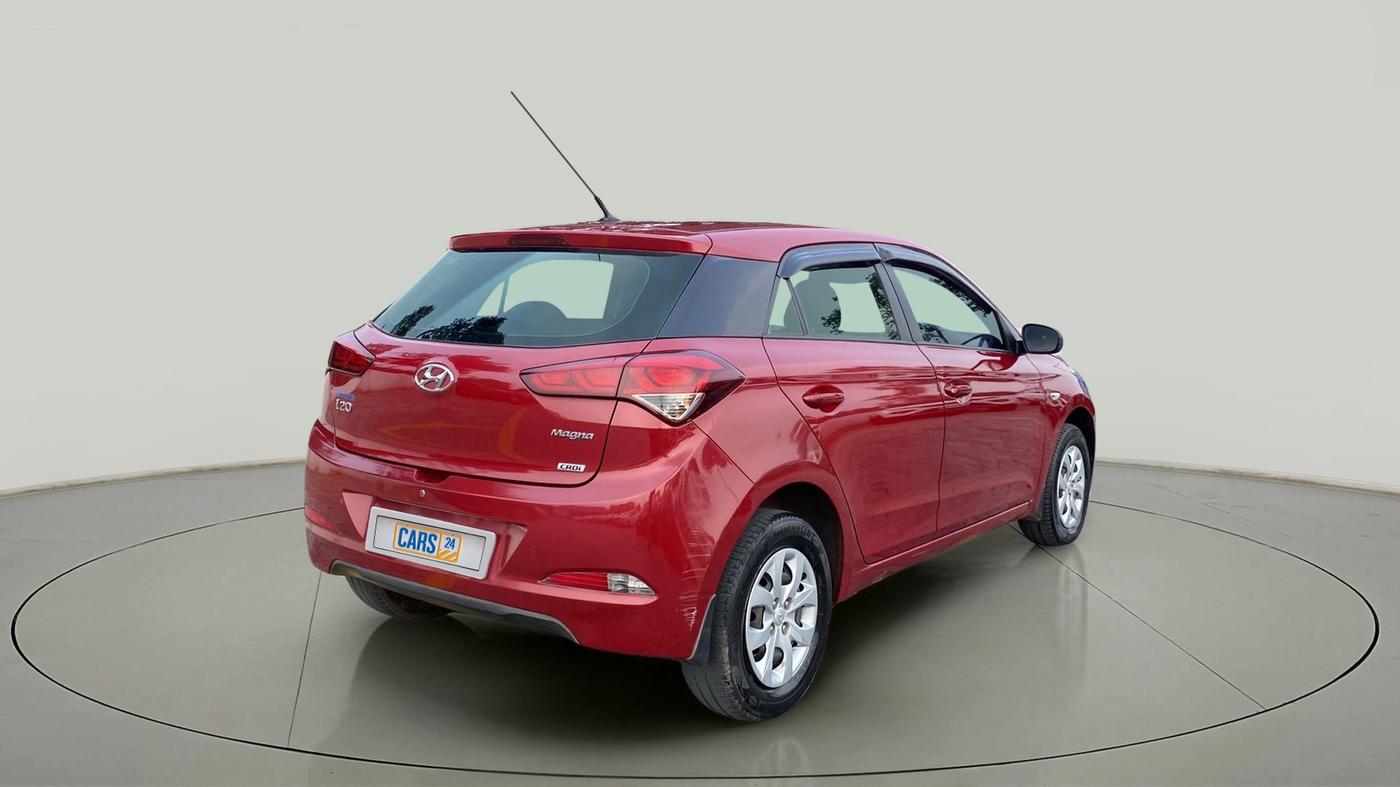 2016 Hyundai Elite i20 MAGNA 1.4 CRDI, Diesel, Manual, 97,438 km, Right Back Diagonal