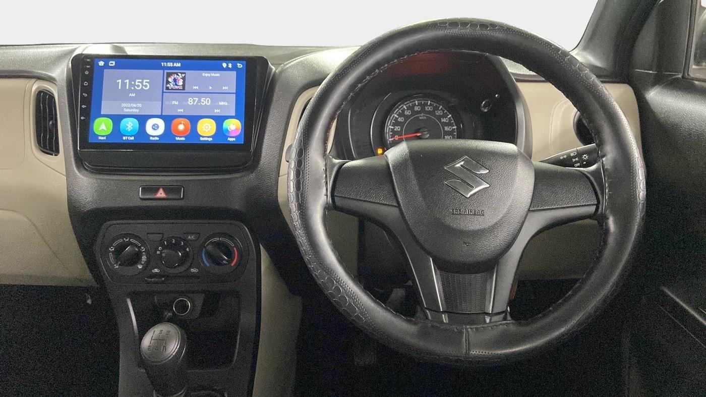 2023 Maruti New Wagon-R LXI 1.0, Petrol, Manual, 4,006 km, Steering Wheel Close Up