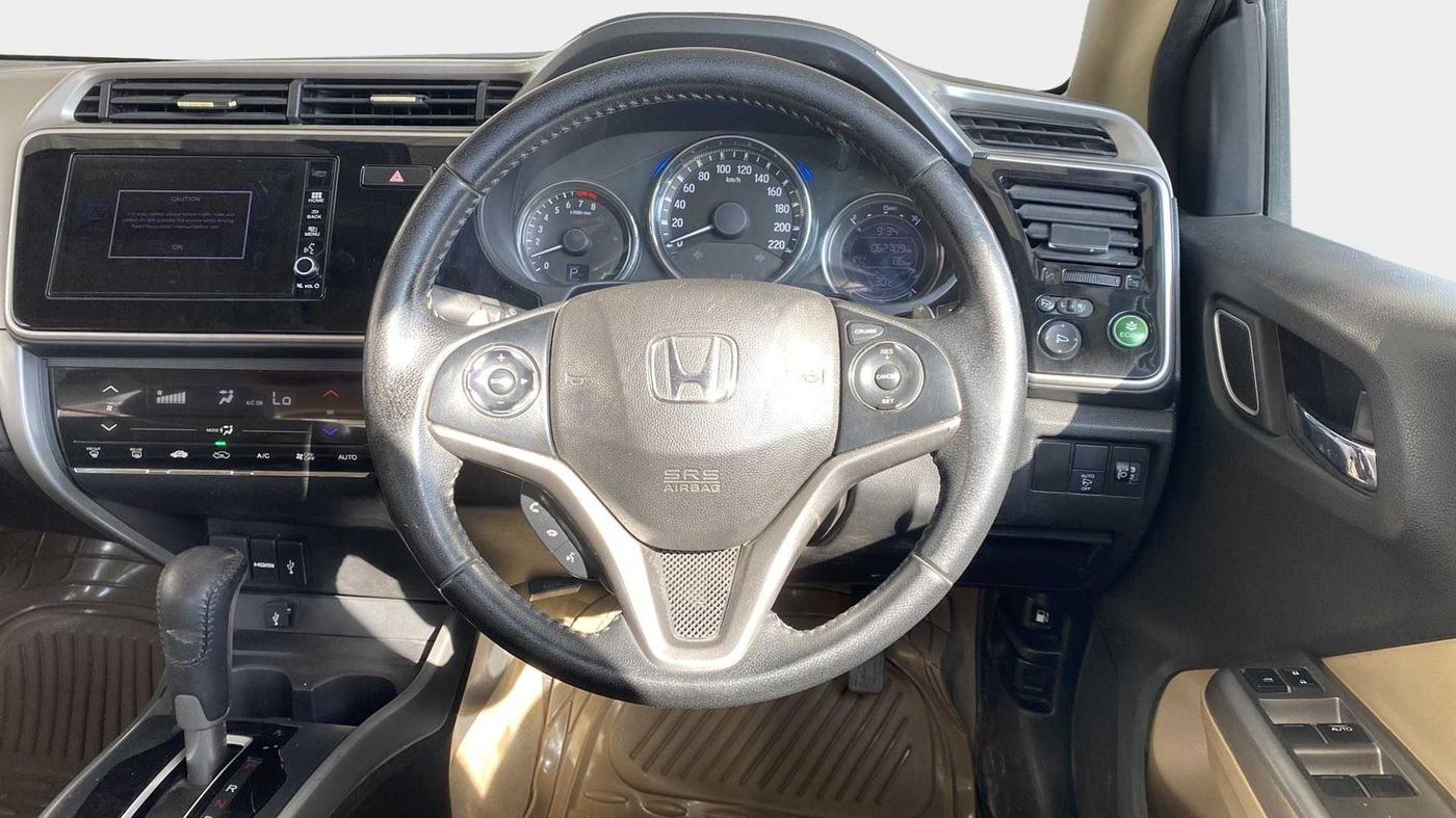 2018 Honda City 1.5L I-VTEC ZX CVT, Petrol, Automatic, 62,695 km, Steering Wheel Close Up