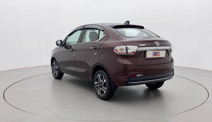 2021 Tata TIGOR XZ PLUS PETROL, Petrol, Manual, 11,676 km, Left Back Diagonal