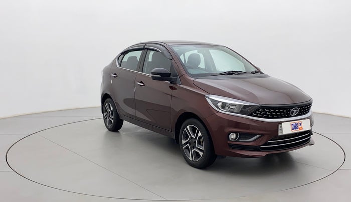 2021 Tata TIGOR XZ PLUS PETROL, Petrol, Manual, 11,676 km, Right Front Diagonal