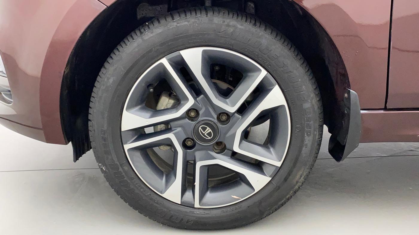 2021 Tata TIGOR XZ PLUS PETROL, Petrol, Manual, 11,676 km, Left Front Wheel