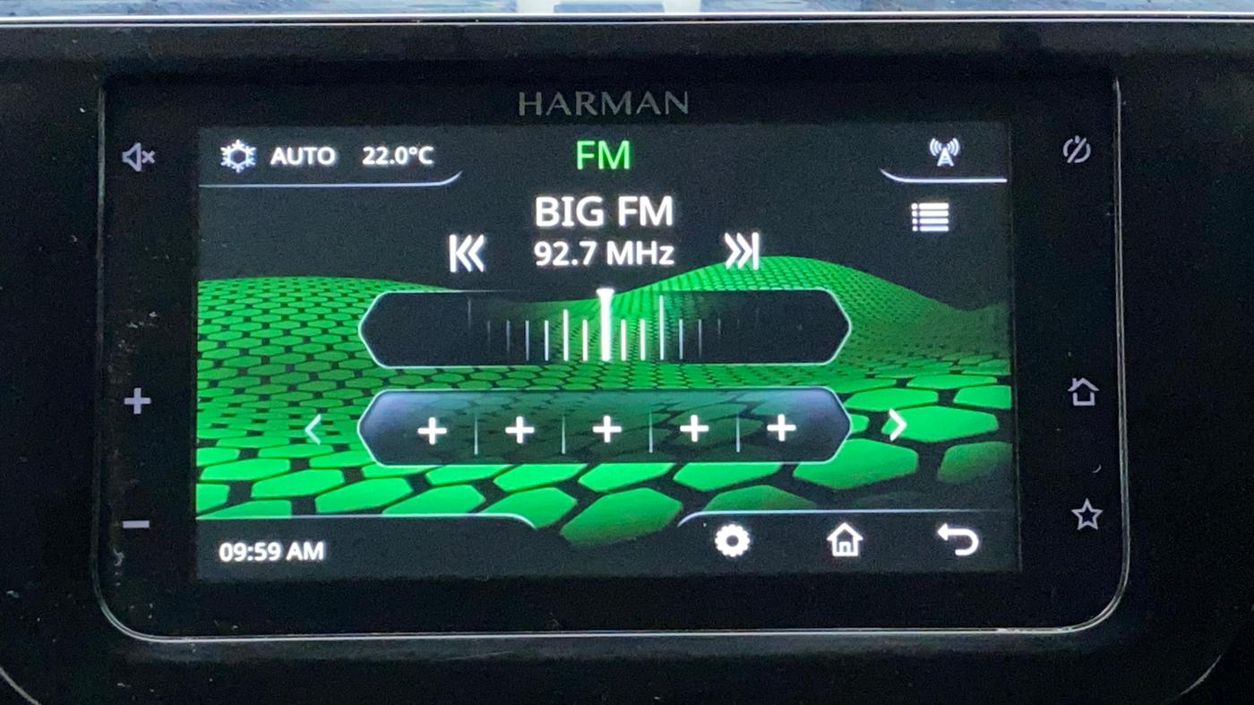 2021 Tata TIGOR XZ PLUS PETROL, Petrol, Manual, 11,676 km, Infotainment System