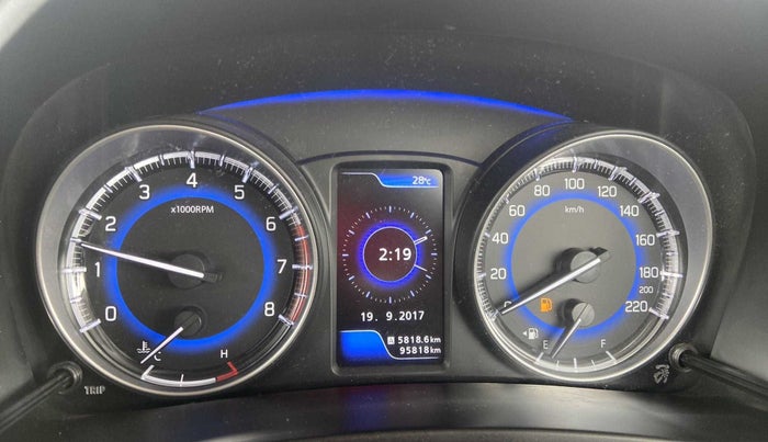 2021 Toyota Glanza G, Petrol, Manual, 95,806 km, Odometer Image