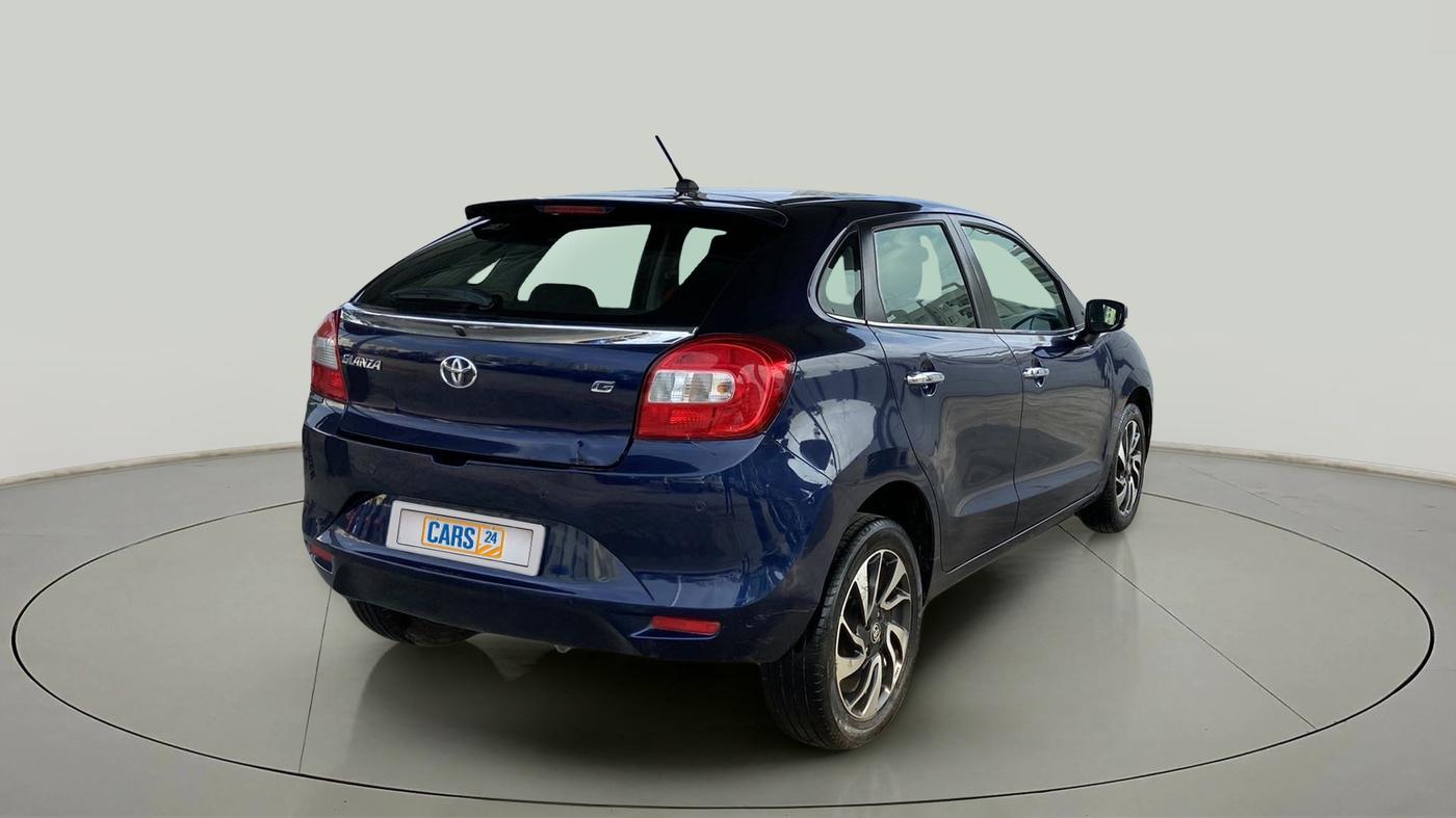 2021 Toyota Glanza G, Petrol, Manual, 95,806 km, Right Back Diagonal