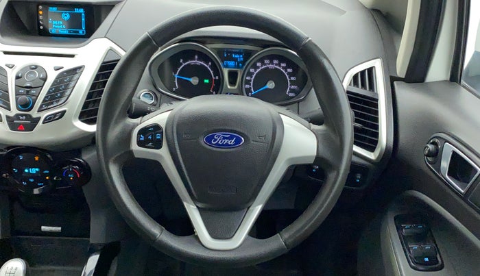 2016 Ford Ecosport TITANIUM+ 1.5L DIESEL, Diesel, Manual, 75,847 km, Steering Wheel Close Up
