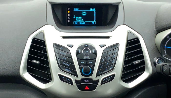 2016 Ford Ecosport TITANIUM+ 1.5L DIESEL, Diesel, Manual, 75,847 km, Infotainment System