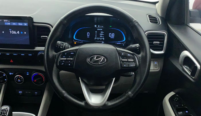 2022 Hyundai VENUE S (O) 1.0 TURBO IMT, Petrol, Manual, 7,772 km, Steering Wheel Close Up