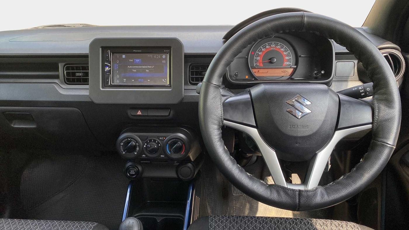 2022 Maruti IGNIS SIGMA 1.2, Petrol, Manual, 4,282 km, Steering Wheel Close Up