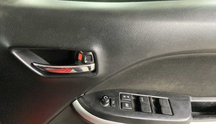 2018 Maruti Baleno ALPHA PETROL 1.2, CNG, Manual, 40,430 km, Driver Side Door Panels Control