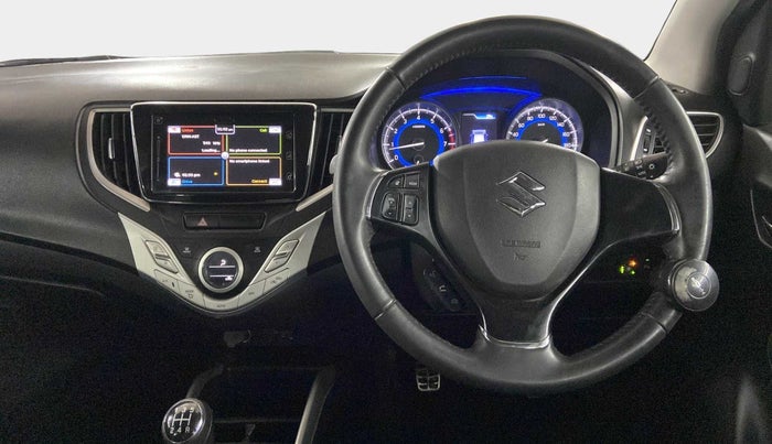 2018 Maruti Baleno ALPHA PETROL 1.2, CNG, Manual, 40,430 km, Steering Wheel Close Up