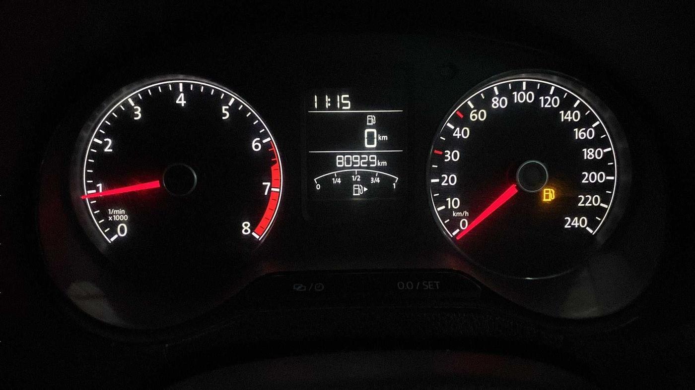 2020 Volkswagen Polo HIGHLINE PLUS 1.0L TSI, Petrol, Manual, 81,002 km, Odometer Image