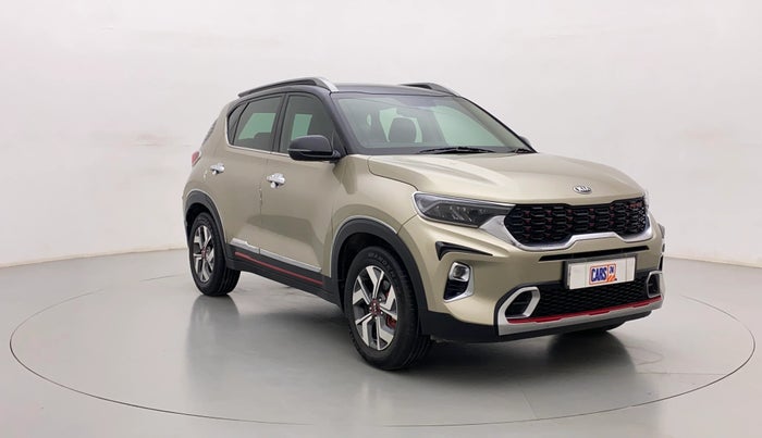 2020 KIA SONET GTX PLUS 1.5 MT DUAL TONE, Diesel, Manual, 39,742 km, Right Front Diagonal
